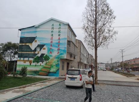 千阳墙绘的制作流程