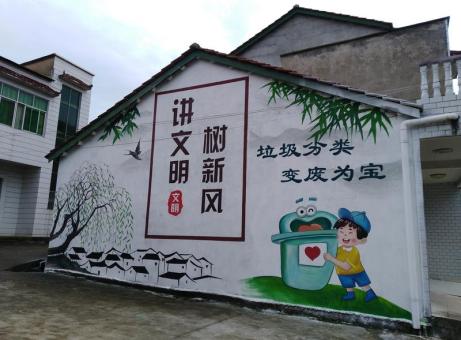 千阳墙绘是现在流行的墙体广告
