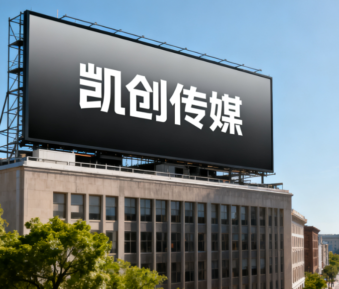 千阳户外广告牌的设计与制作