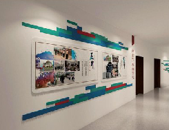 千阳企业文化墙用什么材料好？